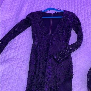 Sequin skit dress